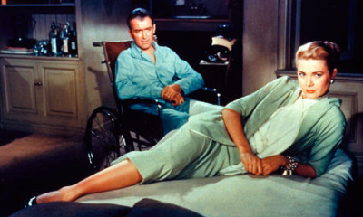 Rear Window - James Stewart and Grace Kelly