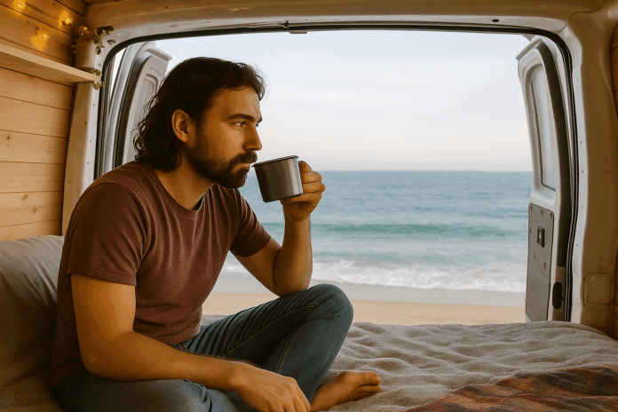 život v dodávce past